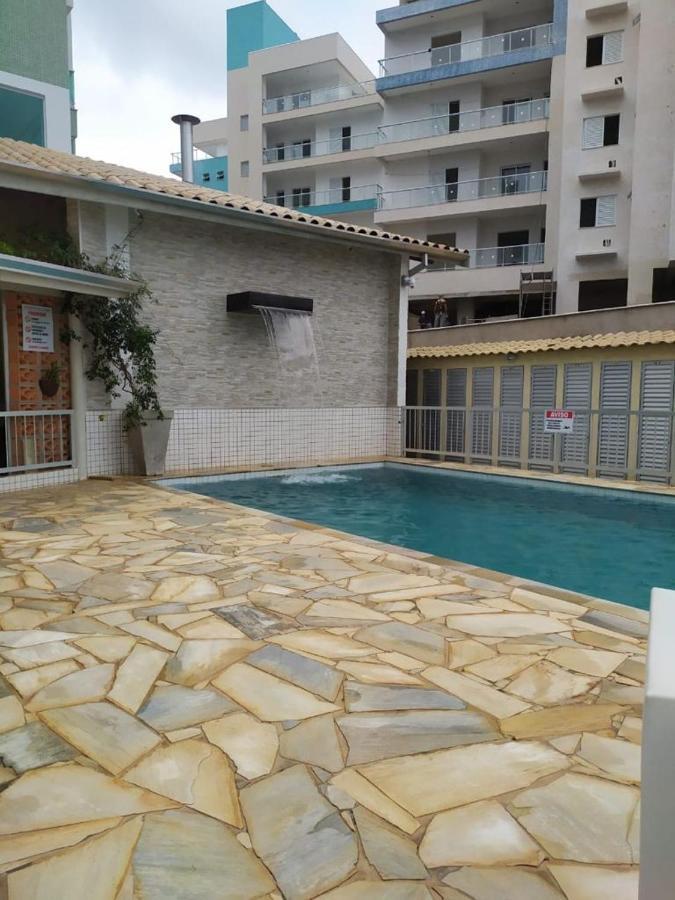 Apto 21D Piscina, 1 Vaga Na Garagem Coberta, Ar Condicionado, Churrasqueira Убатуба Екстериор снимка
